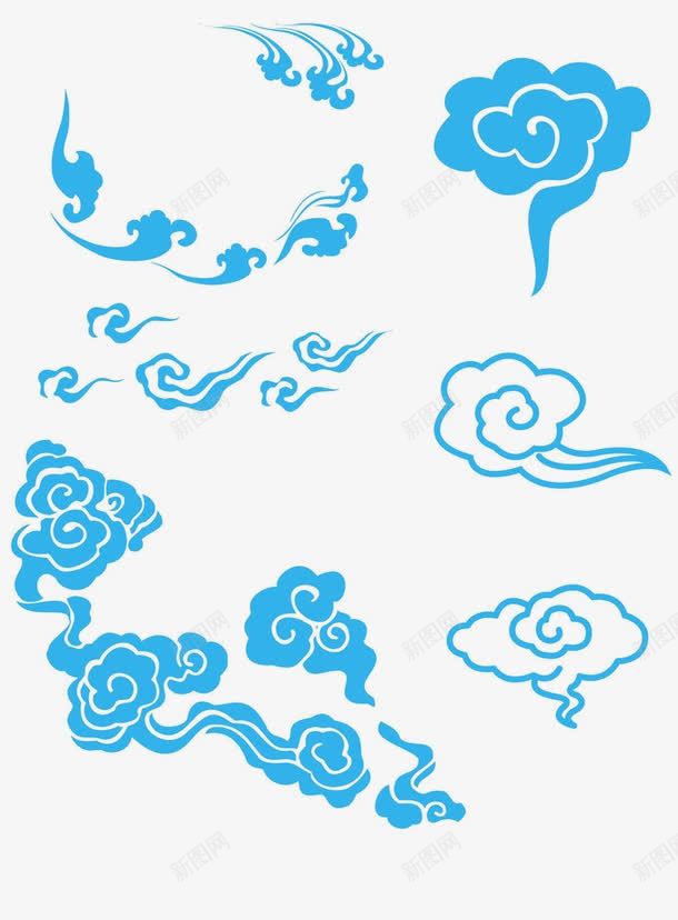 祥云卡通底纹中国风祥图标png_新图网 https://ixintu.com 中国风 手绘图片 手绘底纹素材 手绘祥云图片 手绘素材 祥云 祥云图标 祥云矢量图