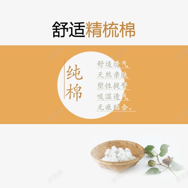日系风格棉花植物psd免抠素材_新图网 https://ixintu.com 日系简约风格 棉花球植物图片 黑白棕色纯棉文案