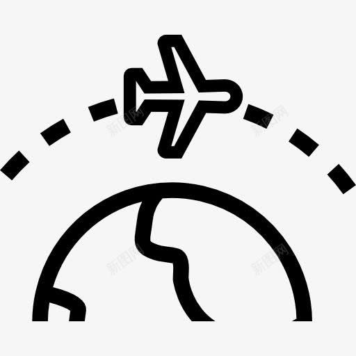 旅行图标png_新图网 https://ixintu.com 旅游 机场 运输 飞机