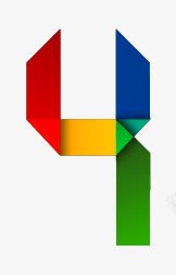 折纸数字png免抠素材_新图网 https://ixintu.com 1 彩色 折纸 数字 艺术 艺术数字