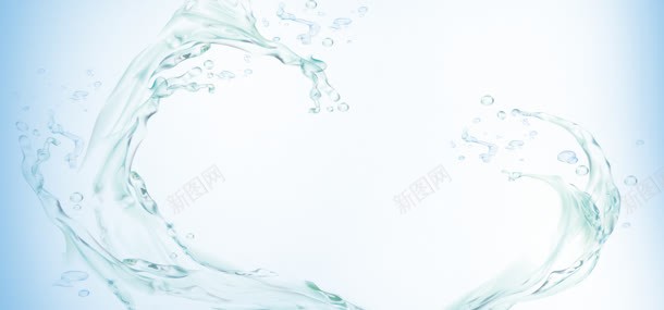 动态水花背景bannerjpg设计背景_新图网 https://ixintu.com 水花浪花动态水花