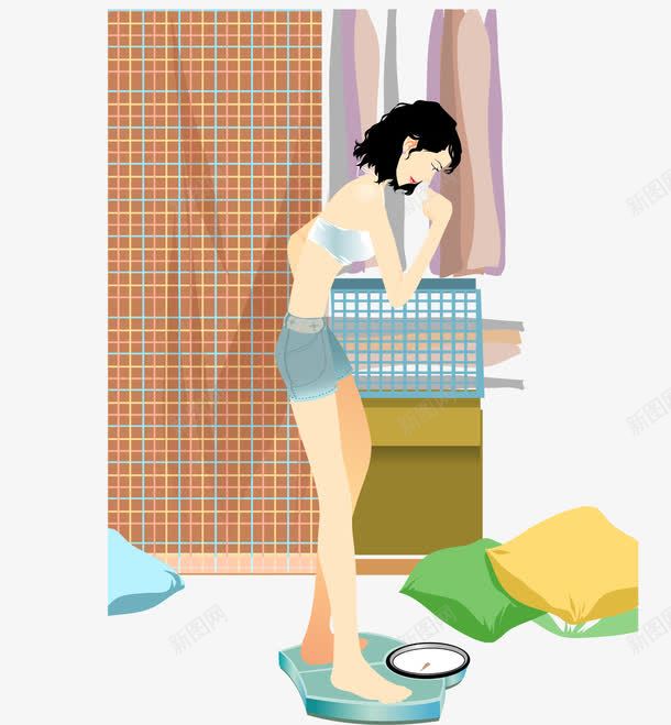 女子健身矢量图ai免抠素材_新图网 https://ixintu.com 健身 女子剑圣 家居锻炼 矢量图 苗条的女生 苗条的身材 锻炼身体