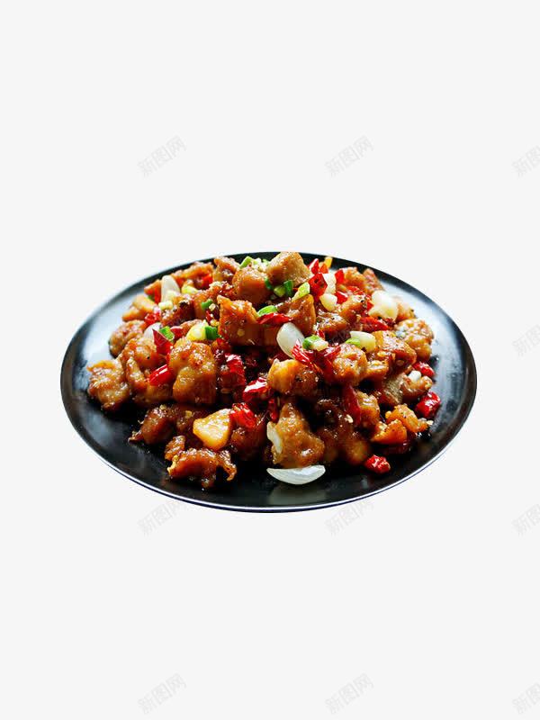 香辣辣子鸡png免抠素材_新图网 https://ixintu.com 川味辣子鸡 美食 辣椒 食物图 鸡肉