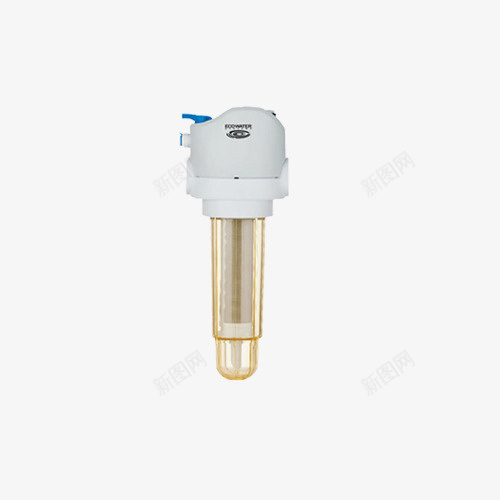 净水器滤芯png免抠素材_新图网 https://ixintu.com 上面白色 下面金色 净水器滤芯 大方 简单 简约