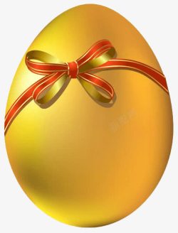 复活节蛋金色的蛋高清图片