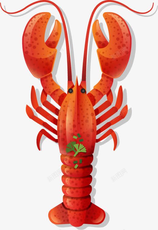 扁平化卡通美食龙虾png免抠素材_新图网 https://ixintu.com 卡通 卡通小虾 卡通美食 卡通食物 卡通饮食 大虾 扁平化美食 手绘 美食 虾 西餐 食物 龙虾