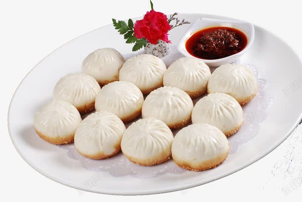 早餐生煎包png免抠素材_新图网 https://ixintu.com 主食面食 传统美食 养生点心 包子中餐 家常农家 早餐摄影 餐饮美食