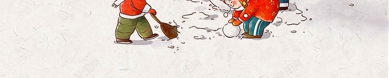 唯美手绘中国风立冬jpg设计背景_新图网 https://ixintu.com 二十四节气 冬天 冬至 大寒 大雪 小寒 小雪 立冬 节气寒露 雪人 霜降
