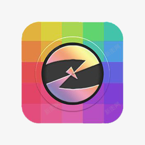 海南大学掌上校园logo图标png_新图网 https://ixintu.com logo 大学APP 掌上校园 掌上校园logo 整体设计抽象 新颖 背景多种颜色 设计风格多维