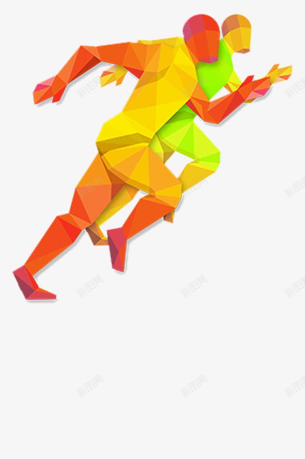 马拉松人物剪影插图奔跑的运动员png免抠素材_新图网 https://ixintu.com 人物剪影 奔跑 渐变插图 竞技比赛 运动员 马拉松