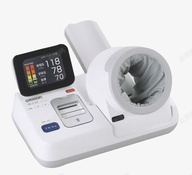 电子血压计png免抠素材_新图网 https://ixintu.com 医用 家用 数字血压计 测血压 电子测医器 自动