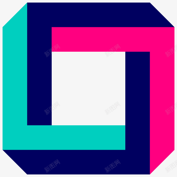 彩色立体图形插画矢量图ai免抠素材_新图网 https://ixintu.com 免抠PNG 几何形状 形状 彩色立体图形插画 立体几何 矢量图