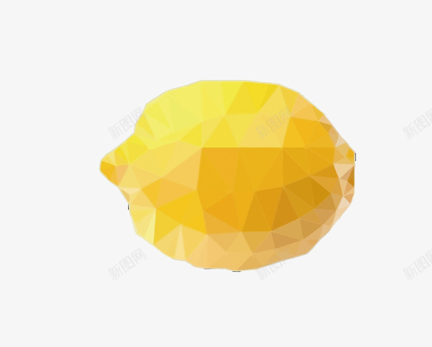 晶格化柠檬矢量图eps免抠素材_新图网 https://ixintu.com 卡通 晶格化 晶格化柠檬 水彩 矢量柠檬 马赛克 黄色 矢量图