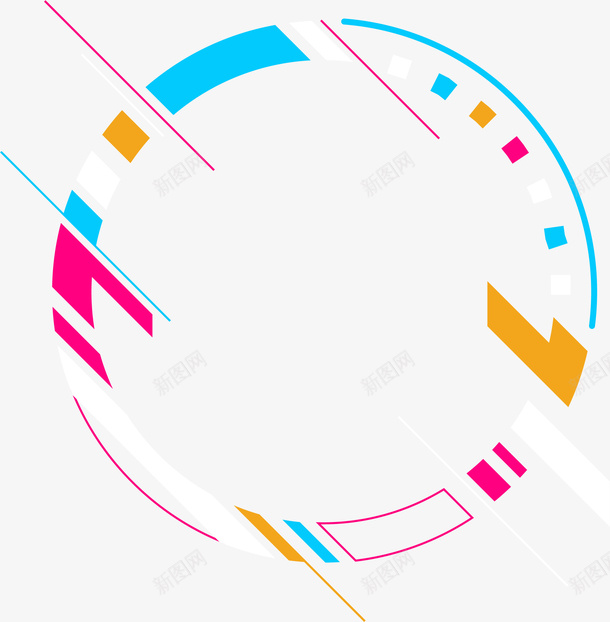 简约扁平抽象几何装饰边框矢量图ai免抠素材_新图网 https://ixintu.com 简约 简约几何 简约卡通 简约扁平 简约抽象几何 简约花边 简约边框 矢量图