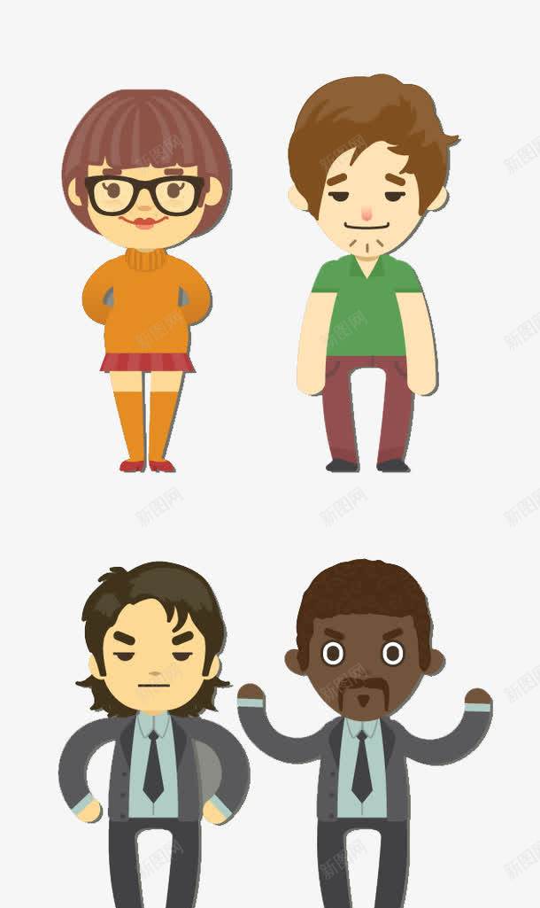 男女人物形象png免抠素材_新图网 https://ixintu.com H5页面素材 促销 促销图案 升值 卡通人物 扁平人物 扁平化人物 电商卡通人物 红包 网页设计卡通 金币 金钱