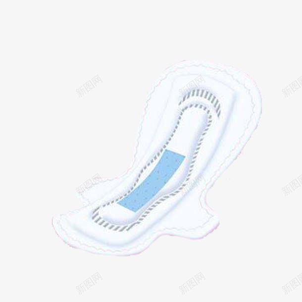 现代简约透明卡通卫生巾png免抠素材_新图网 https://ixintu.com 卡通卫生巾 卫生棉 可爱 彩色 白色
