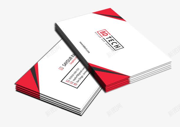 商务名片png免抠素材_新图网 https://ixintu.com 名片 品牌宣传手册 商务 商务VI样机 白色 简约