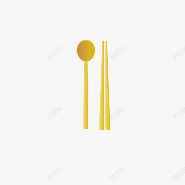 筷子png免抠素材_新图网 https://ixintu.com 勺子 卡通 筷子 餐具
