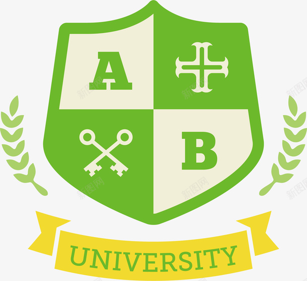 纽带商学院logo矢量图图标ai_新图网 https://ixintu.com 商业学院logo 商学院logo 字母 学院logo 学院logo设计 蓝色 矢量图