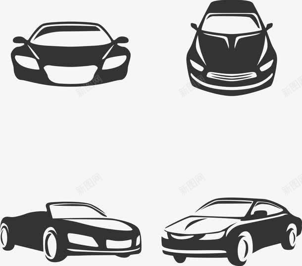 小车汽车线框图标png_新图网 https://ixintu.com PNG图片 小车 汽车 汽车线框 矢量素材 线框
