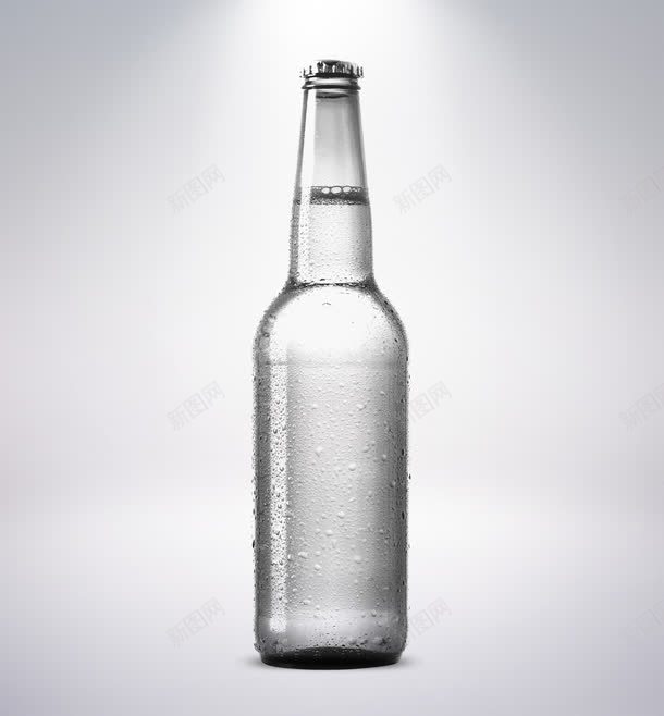 白色透明啤酒瓶png免抠素材_新图网 https://ixintu.com 啤酒瓶 白色 简约 透明水瓶 透明酒瓶子 酒瓶样机