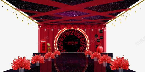 婚庆舞台png免抠素材_新图网 https://ixintu.com kt板 大型KT板 婚庆背景 婚庆舞台 婚礼 婚礼舞台现场效果图 婚礼资料 舞台 设计