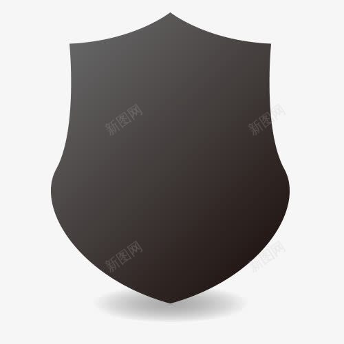 黑色黑暗之盾图标png_新图网 https://ixintu.com 保护 安全 病毒 盾牌 防守 防火墙 防病毒 黑 黑暗之盾