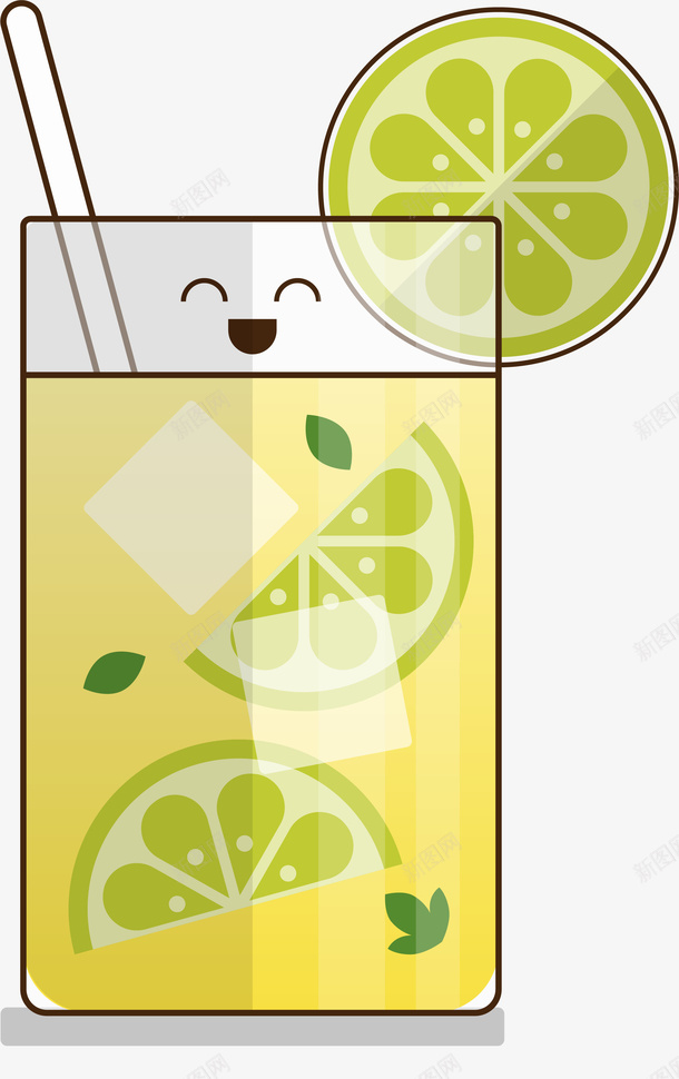 卡通手绘夏季冷饮插画装饰矢量图ai免抠素材_新图网 https://ixintu.com 冷饮 夏天 奶茶 好喝饮料 扁平化夏季冷饮彩色果汁 招牌奶茶 果汁 矢量图