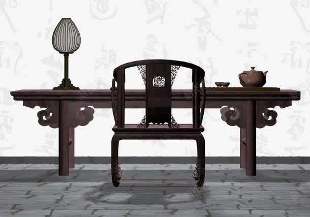 古典椅子传统桌椅png免抠素材_新图网 https://ixintu.com 中国传统文化 中式摆设 中式风格花鸟图 传统桌椅 古典椅子 国画 坐位 坐席 座位 木桌椅 毛笔画 水墨画