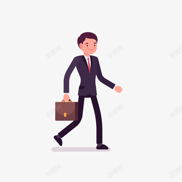 卡通人物走路矢量图ai免抠素材_新图网 https://ixintu.com 卡通 唯美 奔跑 手绘 步行 线条 行业 装饰 走路 矢量图