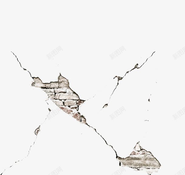 墙壁裂痕png免抠素材_新图网 https://ixintu.com 分裂 墙体 墙裂痕 墙裂装 砖块 裂开 裂痕免费下载 裂缝