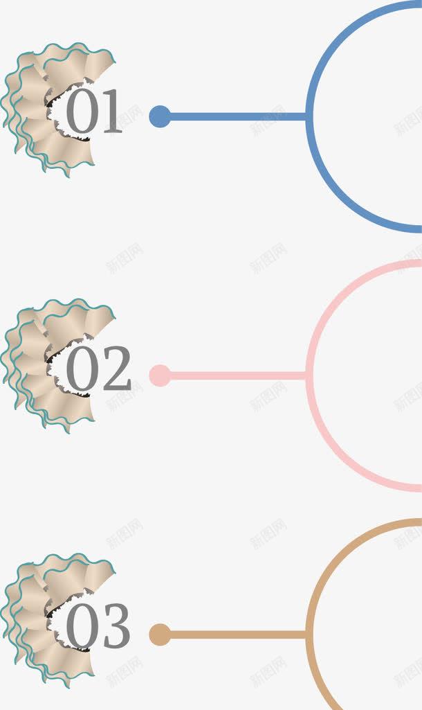 创意四步分工导视图png免抠素材_新图网 https://ixintu.com 分工 分工图 导视 数字 目录 说明