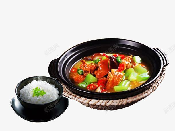 黄焖鸡png免抠素材_新图网 https://ixintu.com 套餐 米饭 黄焖鸡