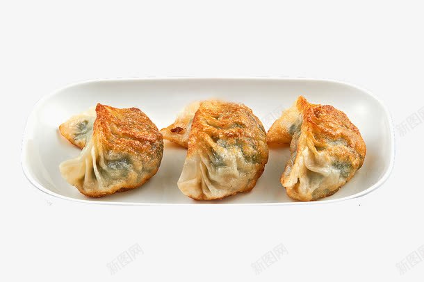 早餐煎饺png免抠素材_新图网 https://ixintu.com 传统美食 水饺小吃 餐饮美食 饺子锅贴