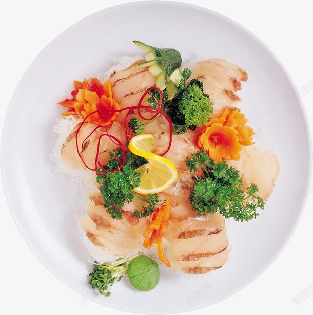 生鱼片摆盘png免抠素材_新图网 https://ixintu.com 日本料理 生鱼片 生鱼片摆盘 美食 食物