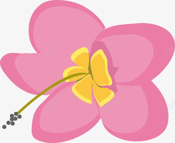 com 卡通可爱花朵 可爱卡通花朵 地产花朵 富贵花朵 欧式手绘花朵