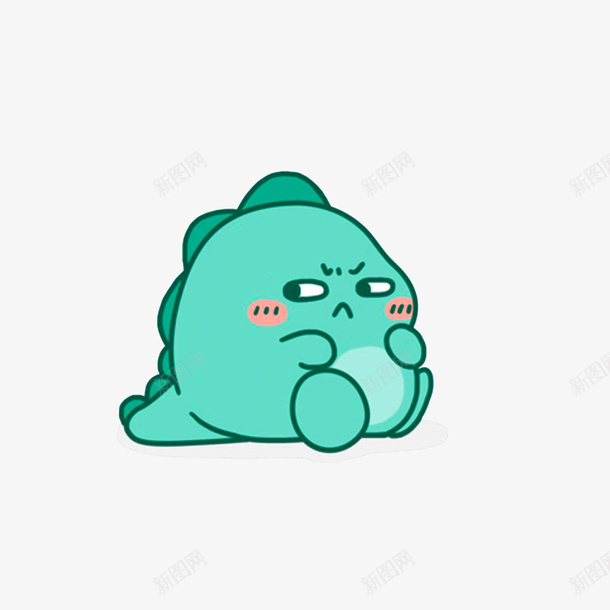 静态嫌弃表情png免抠素材_新图网 https://ixintu.com 嫌弃的表情 嫌弃表情 小恐龙的嫌弃 表情图 静态嫌弃表情