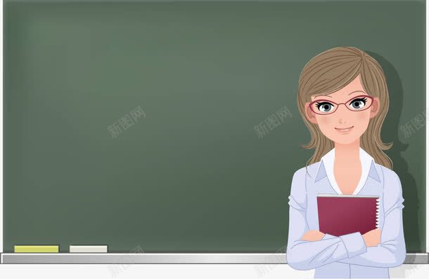 抱着书本上课的讲师png免抠素材_新图网 https://ixintu.com 上课 传授 卡通手绘 名师讲堂 教学 教师 教育 解答 讲师 讲解 讲说 讲课 课堂