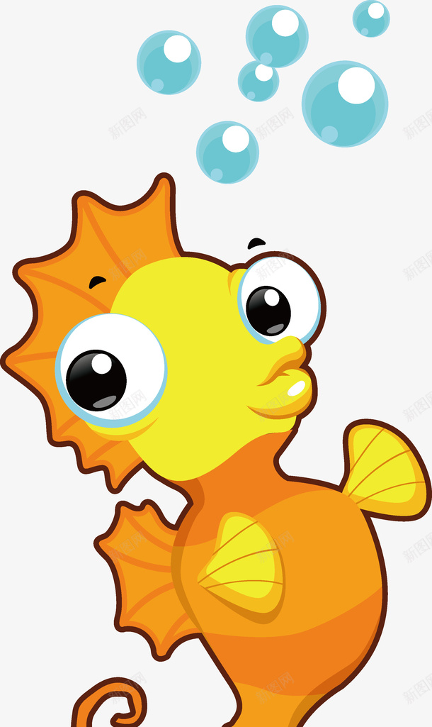 手绘卡通海洋生物小海马png免抠素材_新图网 https://ixintu.com 卡通 小海马 手绘 海洋 海洋生物 海虹 海鲜 生物 章鱼 虾 金枪鱼 鱿鱼 龙虾