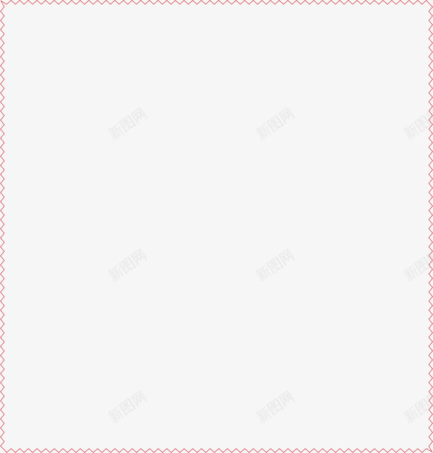 红色波浪线条边框矢量图ai免抠素材_新图网 https://ixintu.com 波浪线条 波浪边框 矢量png 矢量图 矩形提示框 矩形框 红色波浪 红色线条