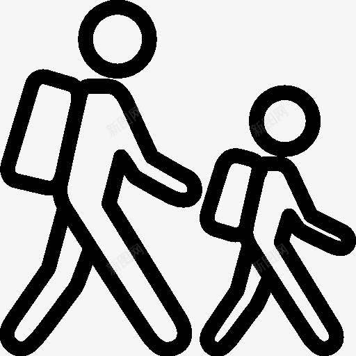 理科学生偶像png免抠素材_新图网 https://ixintu.com backpacks exploring hiking hitchiking science students walking 学生 徒步旅行 探索 科学 背包 行走
