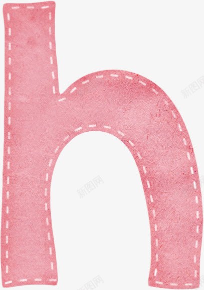 手绘字母hpng免抠素材_新图网 https://ixintu.com 字母 小写 拼音h 拼音卡片 看图识字卡,看图识字 装饰