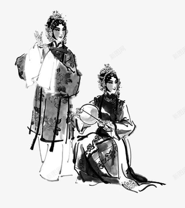 京剧花旦png免抠素材_新图网 https://ixintu.com 中国 京剧 文化 花旦