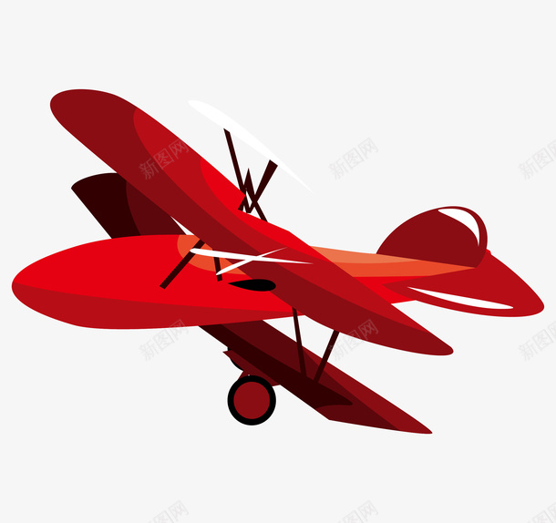 卡通简约飞机小型装饰广告png免抠素材_新图网 https://ixintu.com 儿童画册插画 封面设计 彩色小飞机 海报设计 清新简约飞机 飞机 飞机卡通
