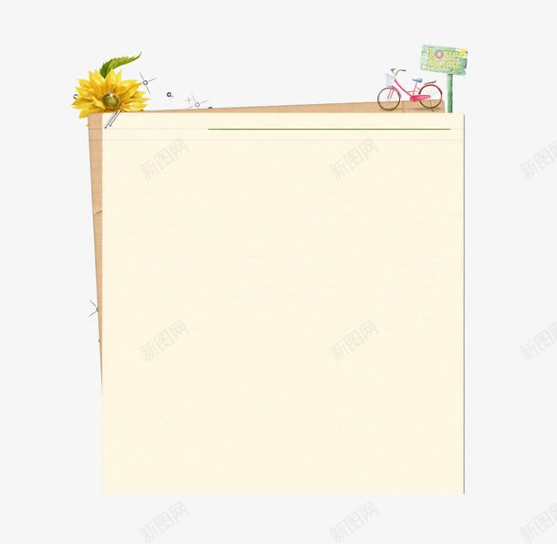 简洁花纹背景边框png免抠素材_新图网 https://ixintu.com 妇女节手抄报 手抄报 电子小报 简洁 背景 花纹 边框