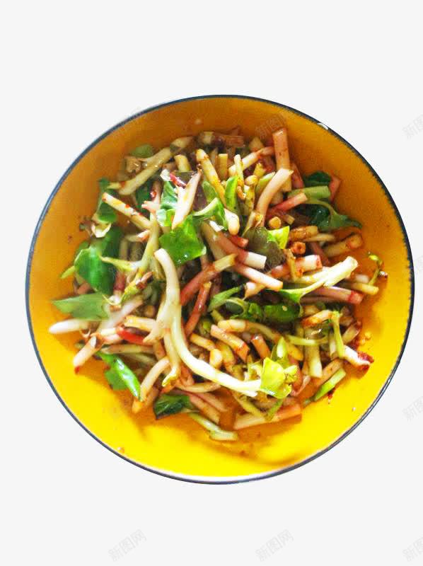 滇味凉拌折耳根png免抠素材_新图网 https://ixintu.com 传统美食 凉拌折耳根 实物图 摄影图 滇味 鱼香菜