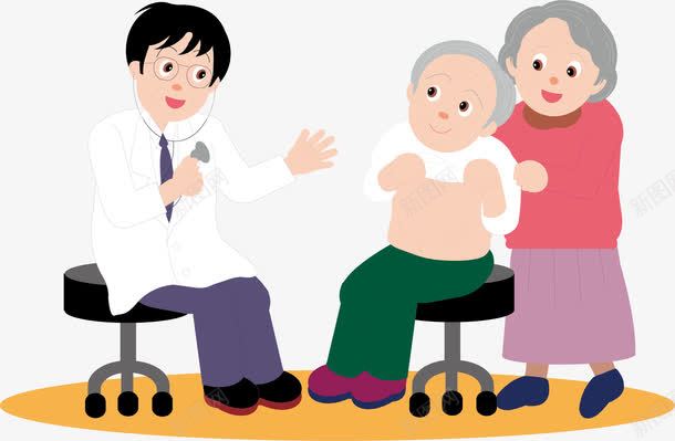 体检的病人png免抠素材_新图网 https://ixintu.com 体检 体检中心 体检中心展板 体检中心彩页 健康体检中心 卡通 患者