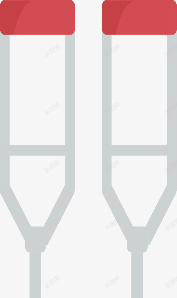 残疾人用的卡通拐杖png免抠素材_新图网 https://ixintu.com 医药 工具 生物医药 生物医药产业 生物医药展板 生物医药广告 生物医药整容