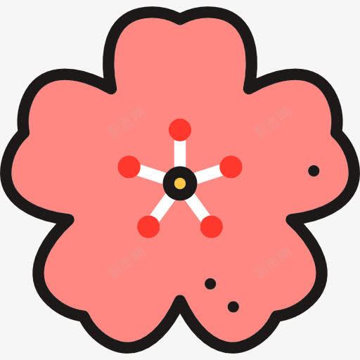 樱花图标png_新图网 https://ixintu.com 开花 春天 植物 樱花 自然 花