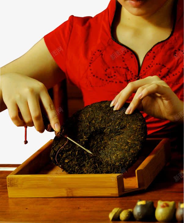 茶饼茶叶png免抠素材_新图网 https://ixintu.com 中国文化 泡茶 泡茶手势 茶具 茶叶 茶文化 茶杯 茶艺 茶艺师 茶艺表演 茶道 茶饮 茶饼